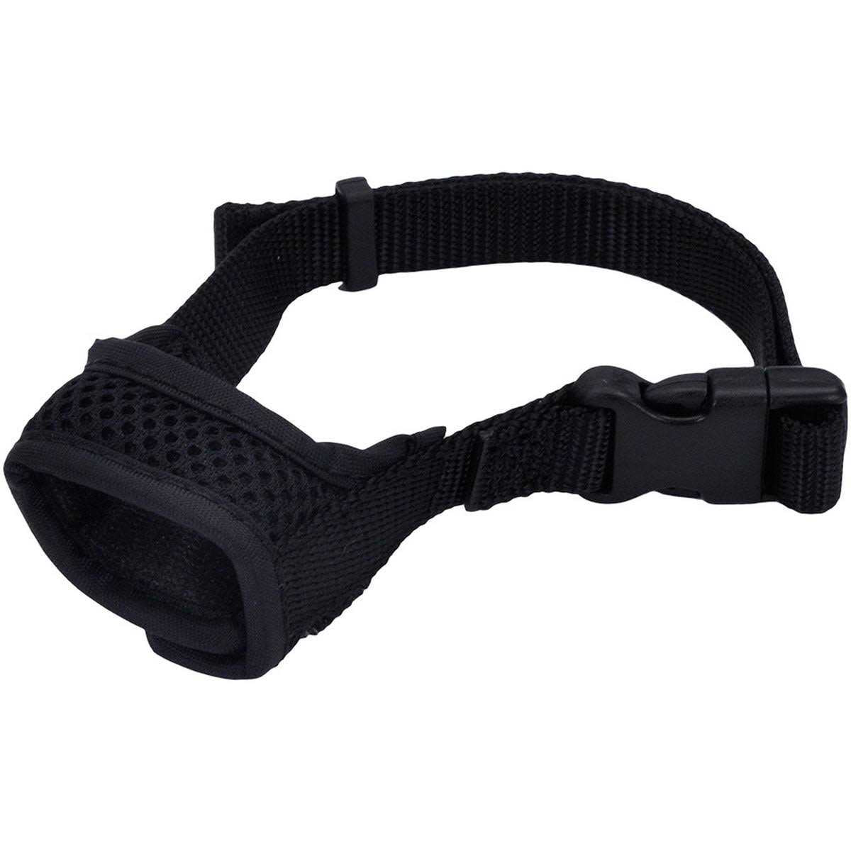 Black Adjustable Dog Muzzle J692