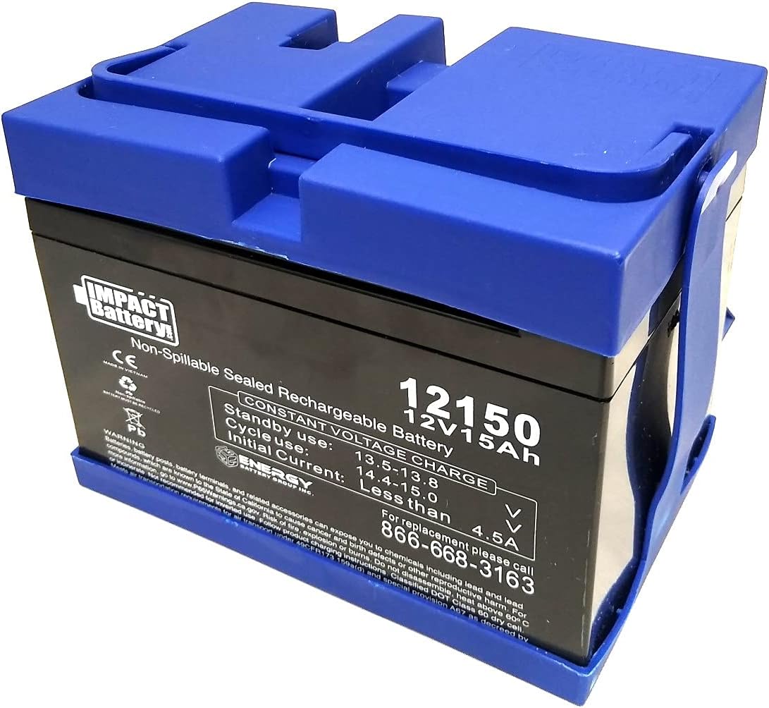 12V 12 Amp Replacement Battery Pack of 2 W777