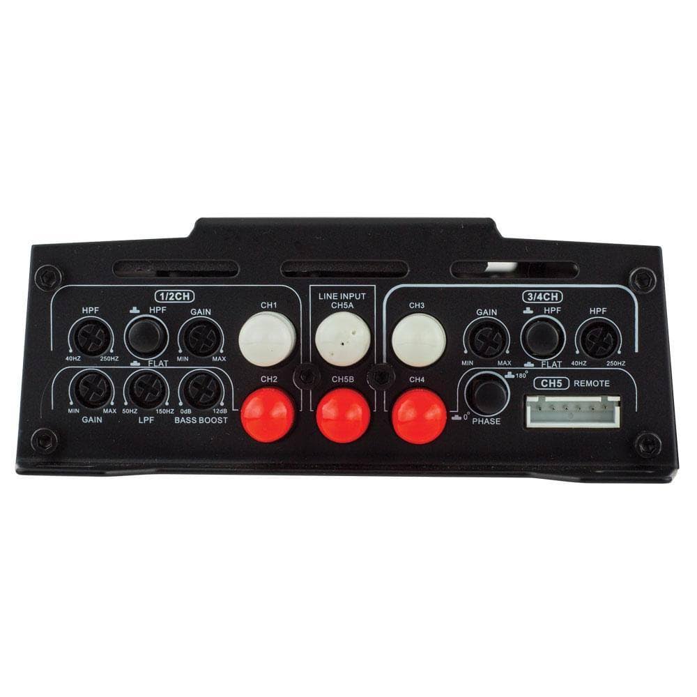 2000 Watts Max 5-Channel Amplifier V62943