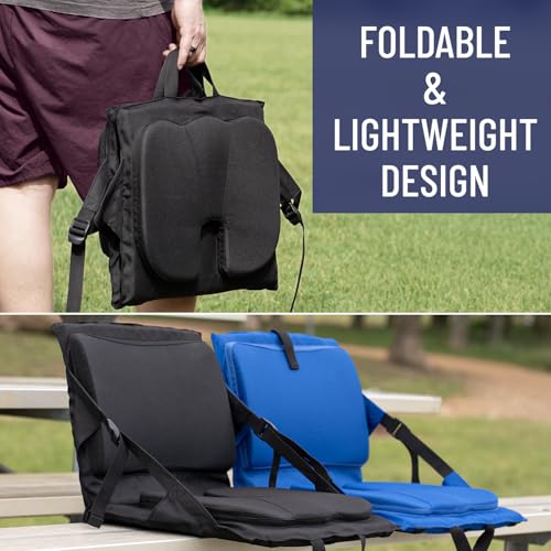 Adjustable Memory Foam Stadium Seats with Back Support K133