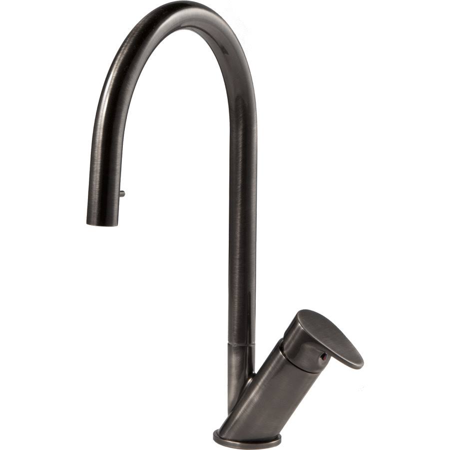 Pewter Pull Down Kitchen Faucet M889