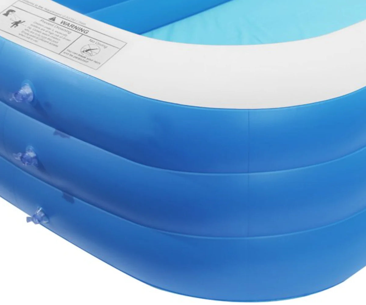 Inflatable Pool 10ft by 6ft by 2.5ft M451266