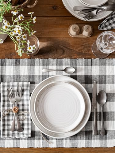 16 Piece Stoneware Dinnerware Set, Arctic White R845670