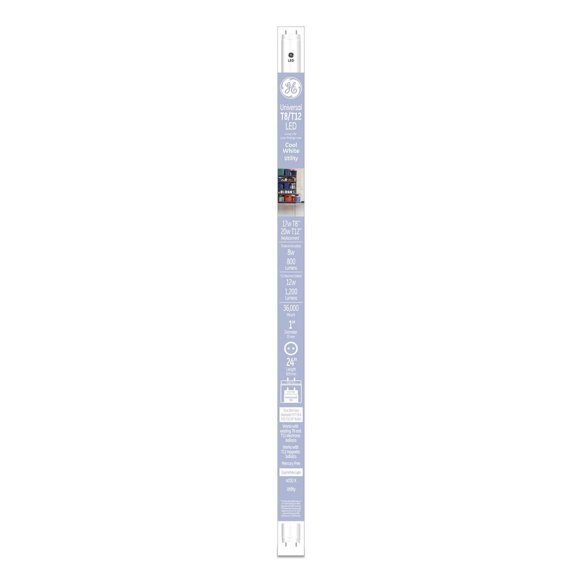 24x22 T8/T12 20 W Cool White T8 Tube Z2103
