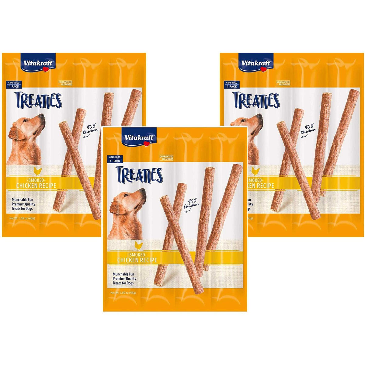 Smoked Chicken Dog Treats T4572