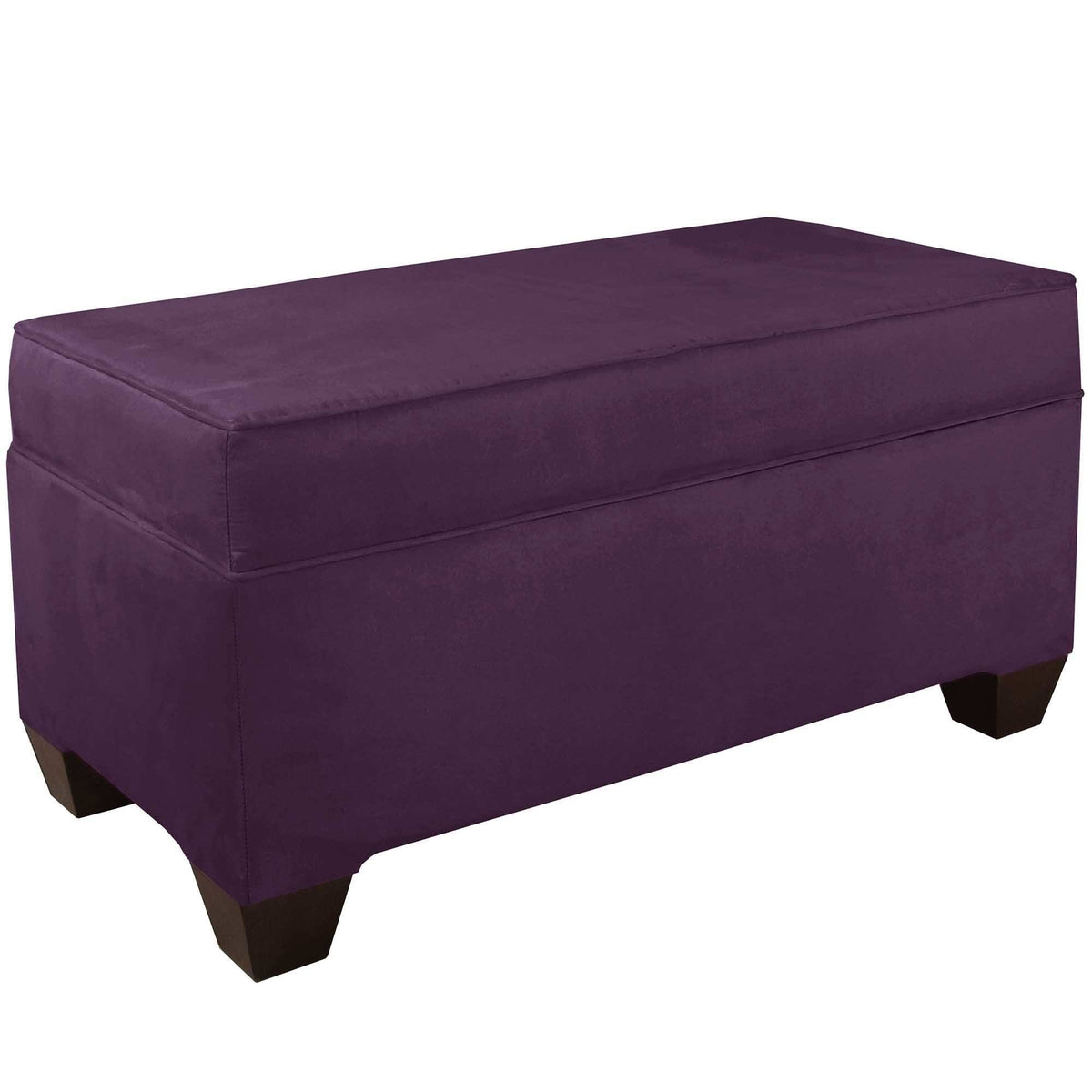 Velvet Storage Bench F536810