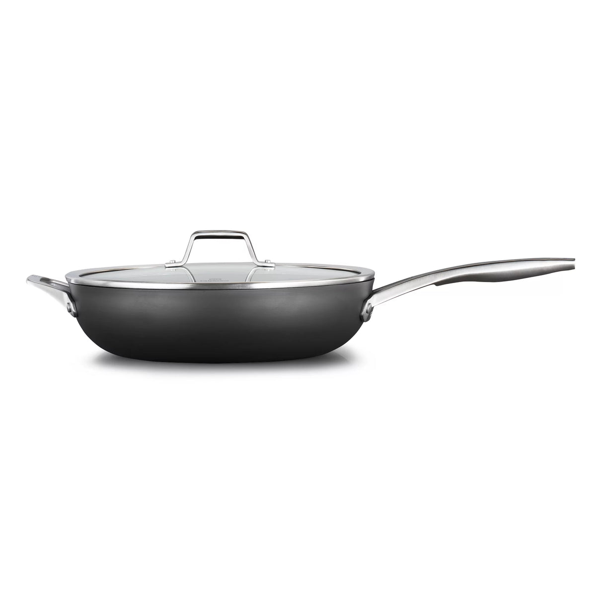 13-Inch Hard-Anodized Nonstick Deep Skillet with Lid T868511