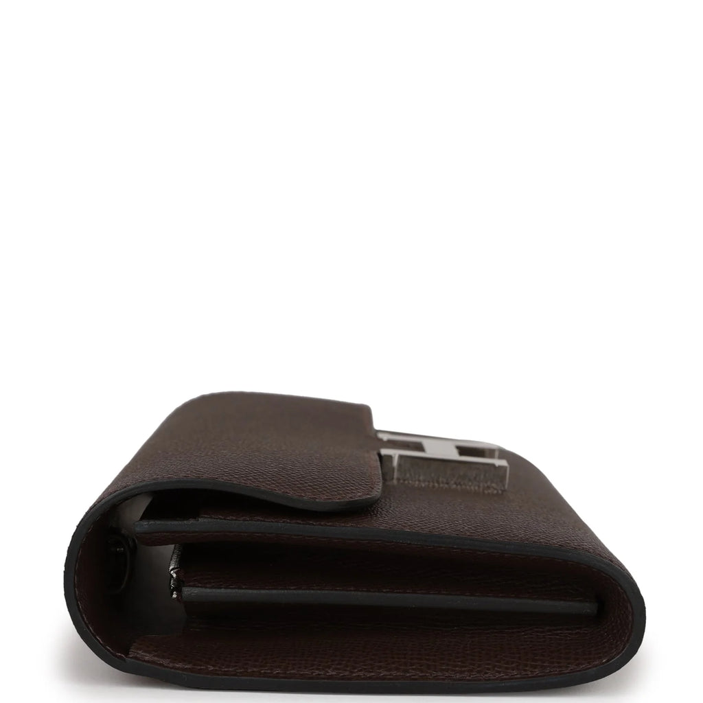 Chocolate Epsom Wallet T397