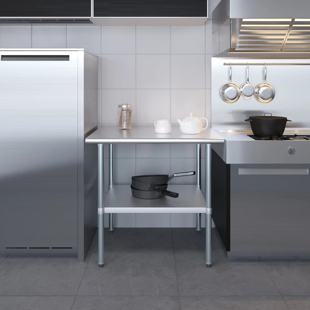 36" Stainless Steel Work Table with Undershelf K8344