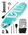 Inflatable Paddle Board 10' 6 in. Thick Green Y311488