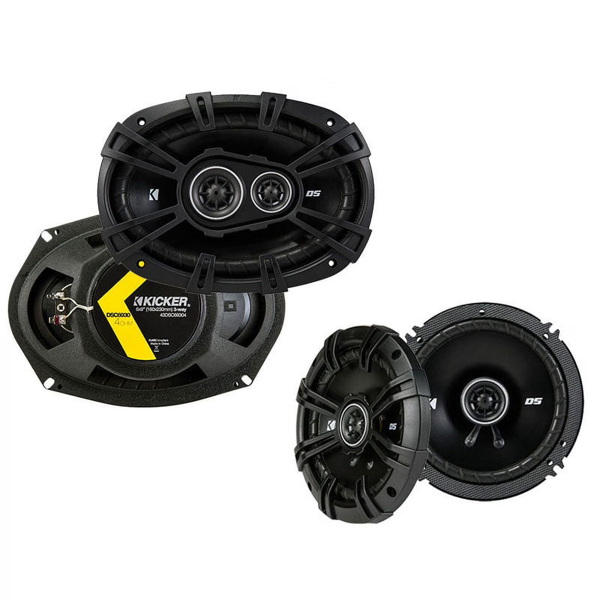 Kicker DSC5 DSC35 Speaker Package W337