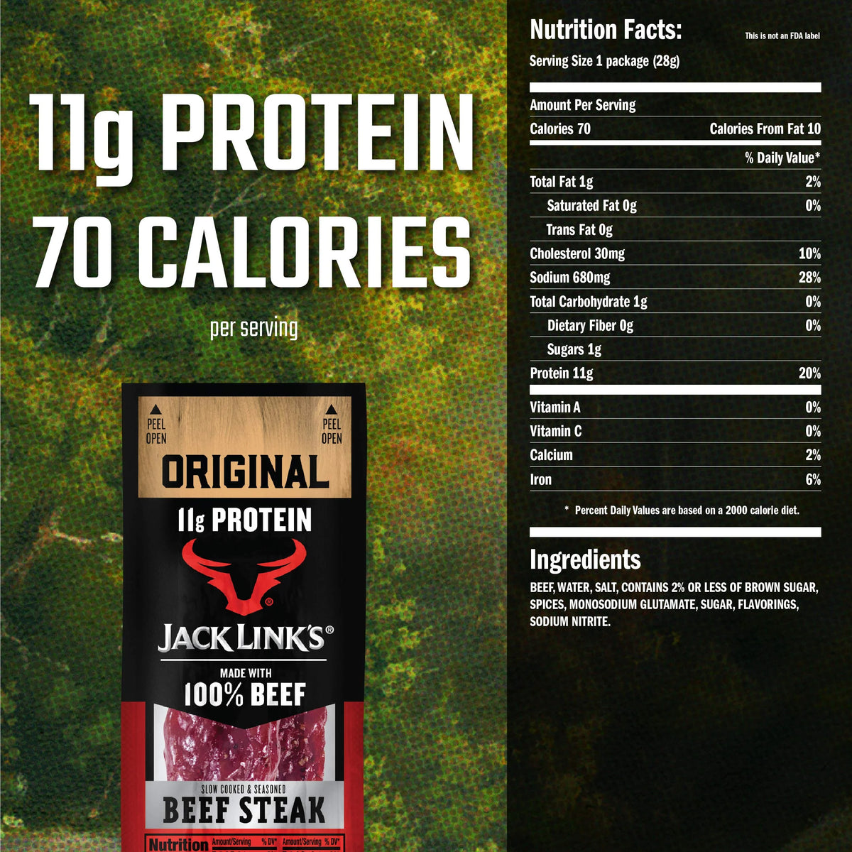 1 Oz 12 Ct Beef Steaks T7042
