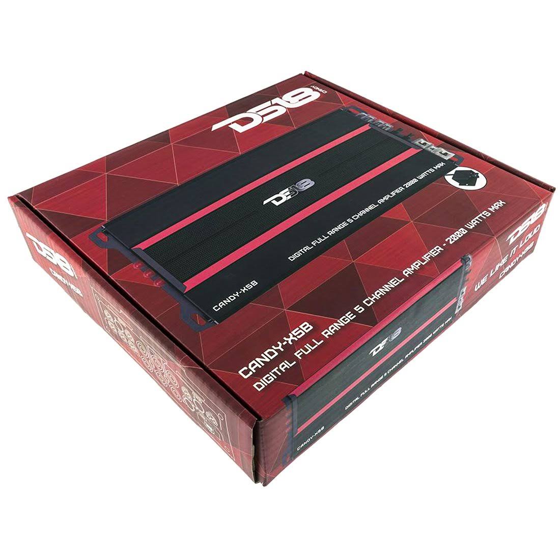 2000 Watts Max 5-Channel Amplifier V62943