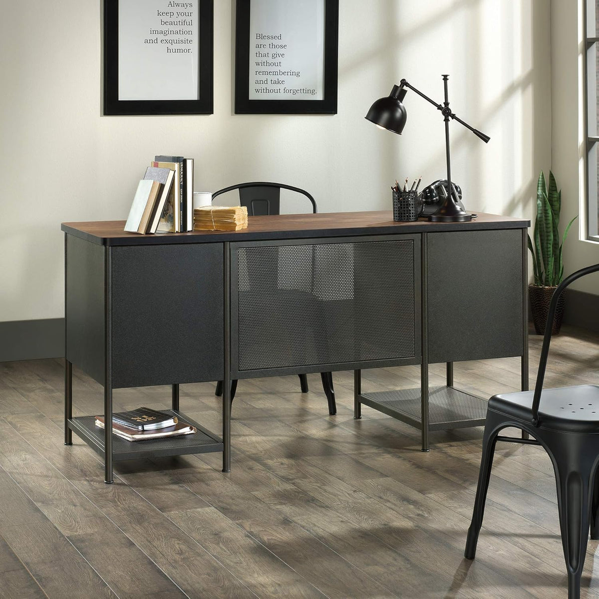 Black Executive Desk X969383