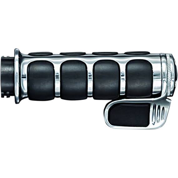 Chrome ISO-grip for Dual Cable Throttle Z357