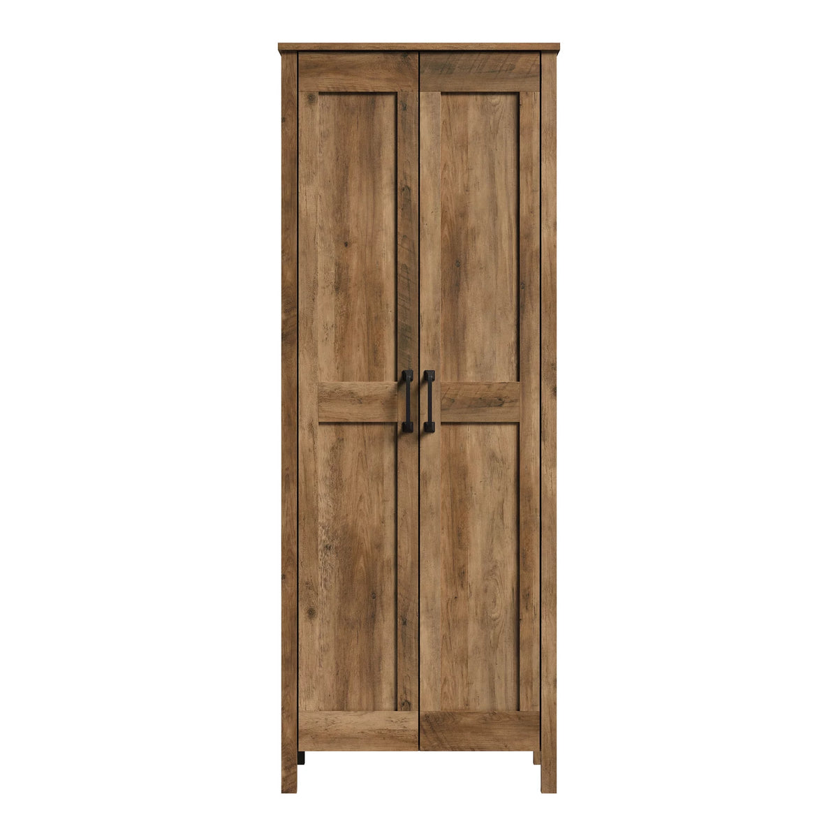 Rural Pine Finish Two-Door Storage Cabinet Q404