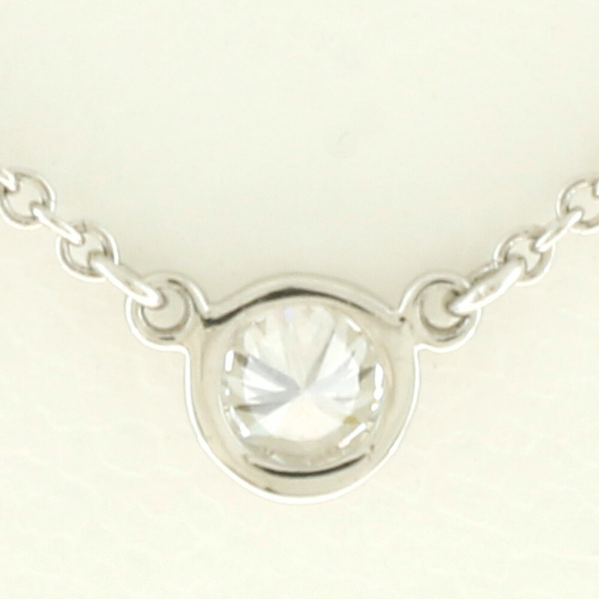 Platinum Necklace By The Yard Diamond Z89257