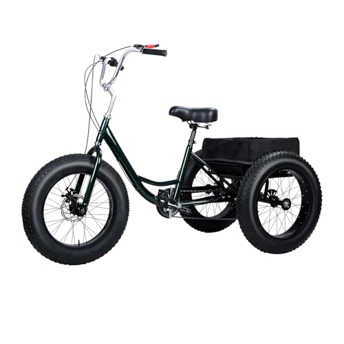 20 Inch 3 Wheeled Fat Tire Drift Trike with Double Disc Brake U14168