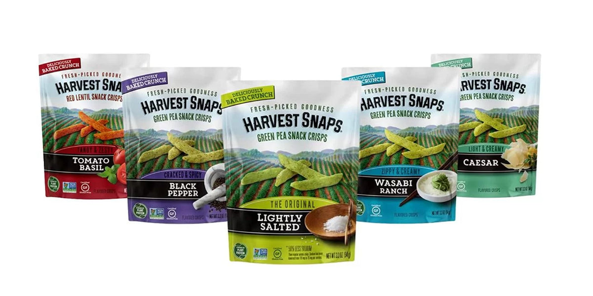 3 Ounce Variety Pack Of 5 Plant-based Gluten Free Crisps M88931