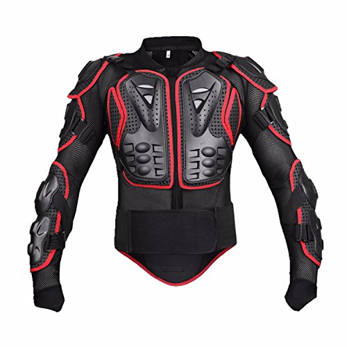 Motorcycle Full Body Armor Protective Jacket Guard ATV Motocross Gear Shirt P461490