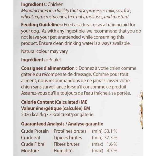 Chicken Morsels Dog Treats F134