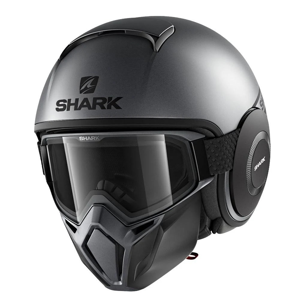 Matte Neon Dark Grey Helmet O409