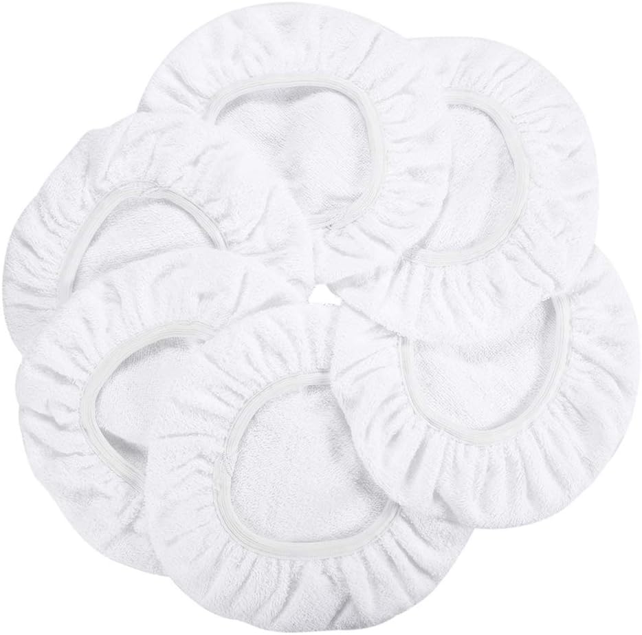 Cotton Polishing Bonnet Buffing Pad Cover for 5 to 6 Car Polisher Pack of 6Pcs U5463