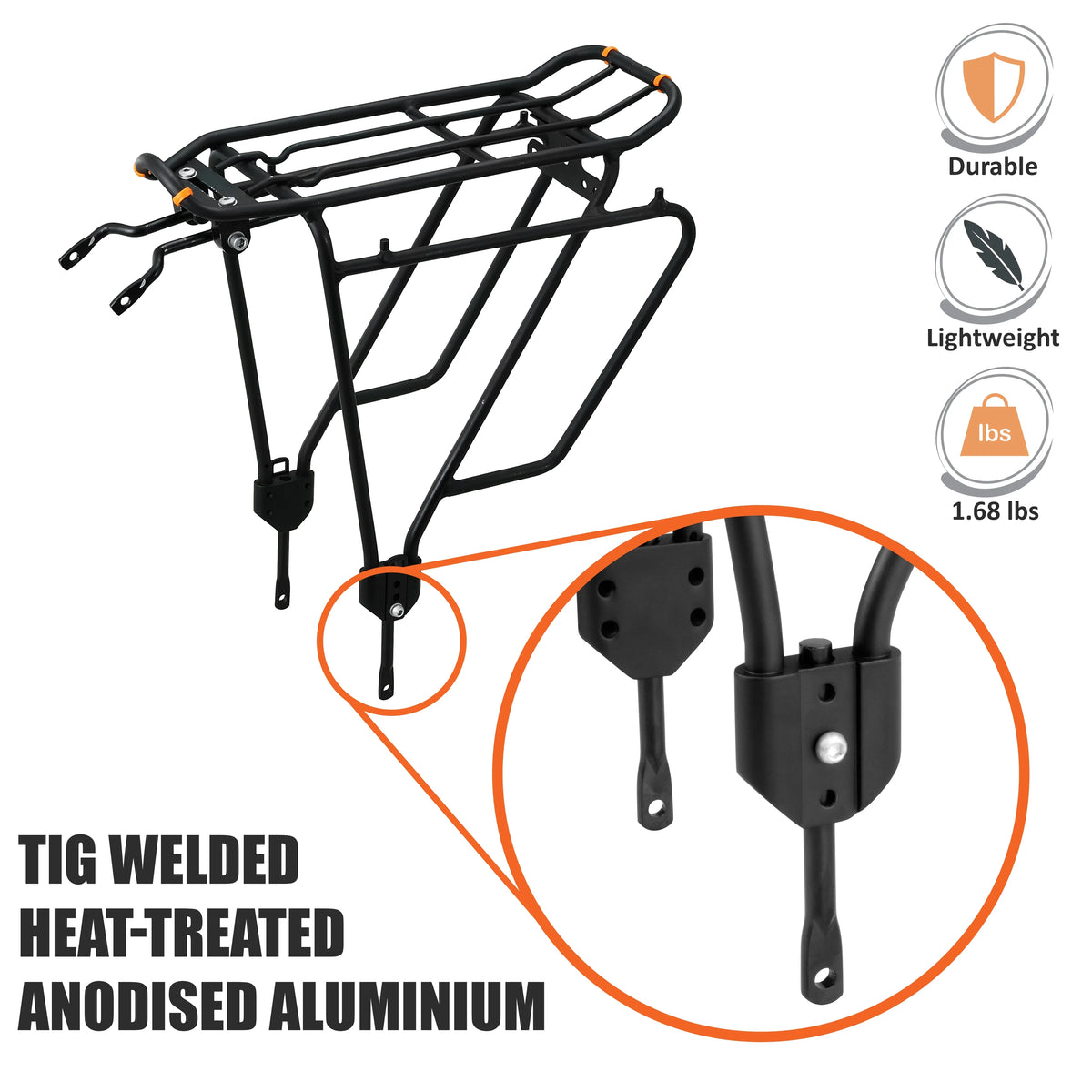 Bicycle Touring Carrier IB-RA4 Frame-mounted M66004