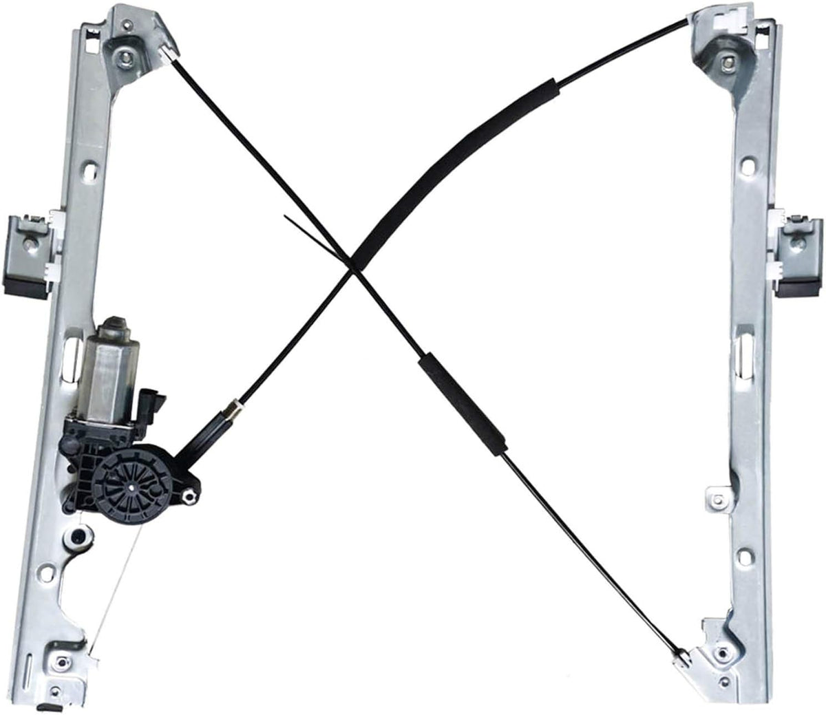 Front Driver Side Power Window Motor and Regulator Assembly Pack of 2 F934
