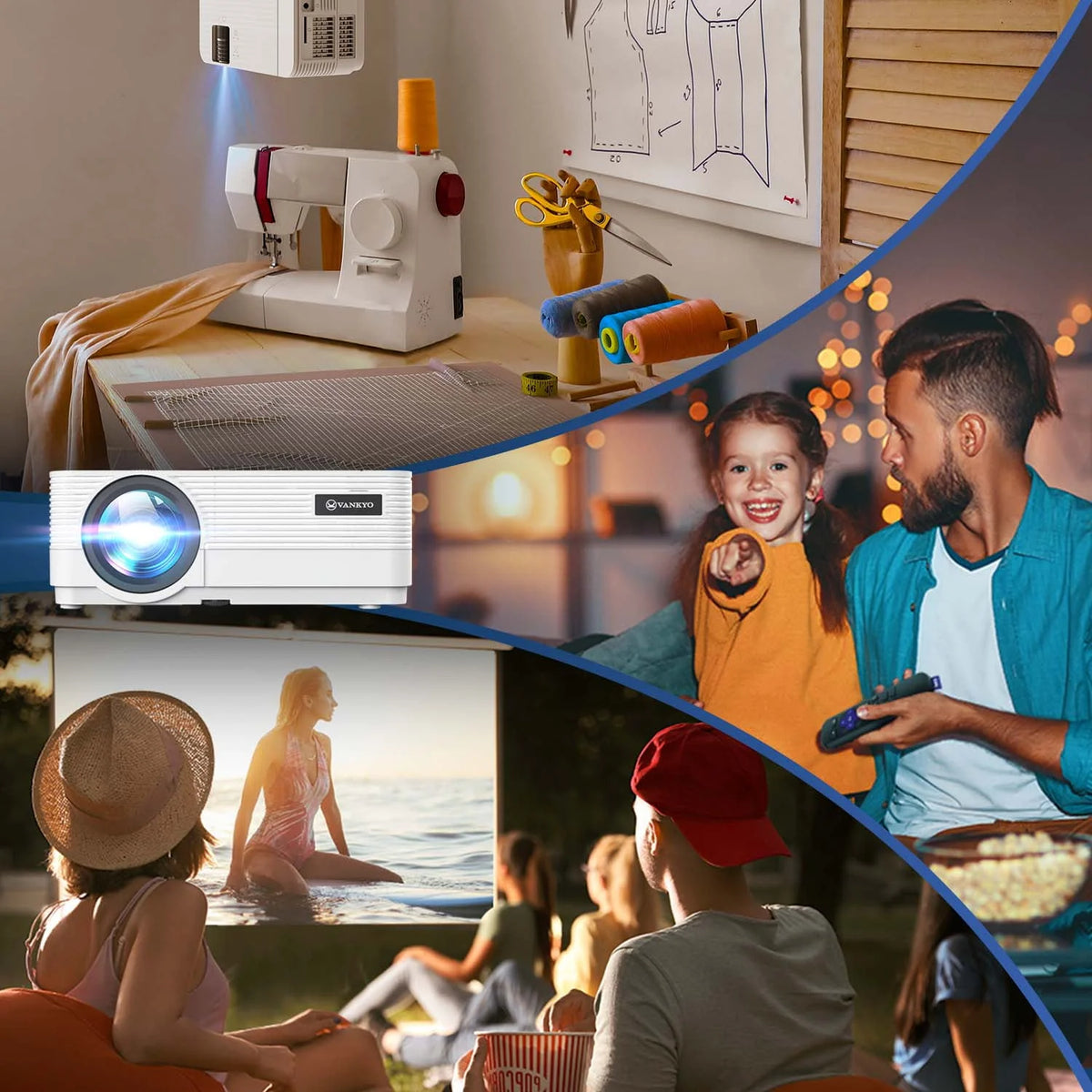 HD Mini Projector with Streaming Player B712