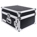 4U PA Rack Case with 11U Slant Mixer Top, 20 Rackable Depth, 4-Space Size D1113