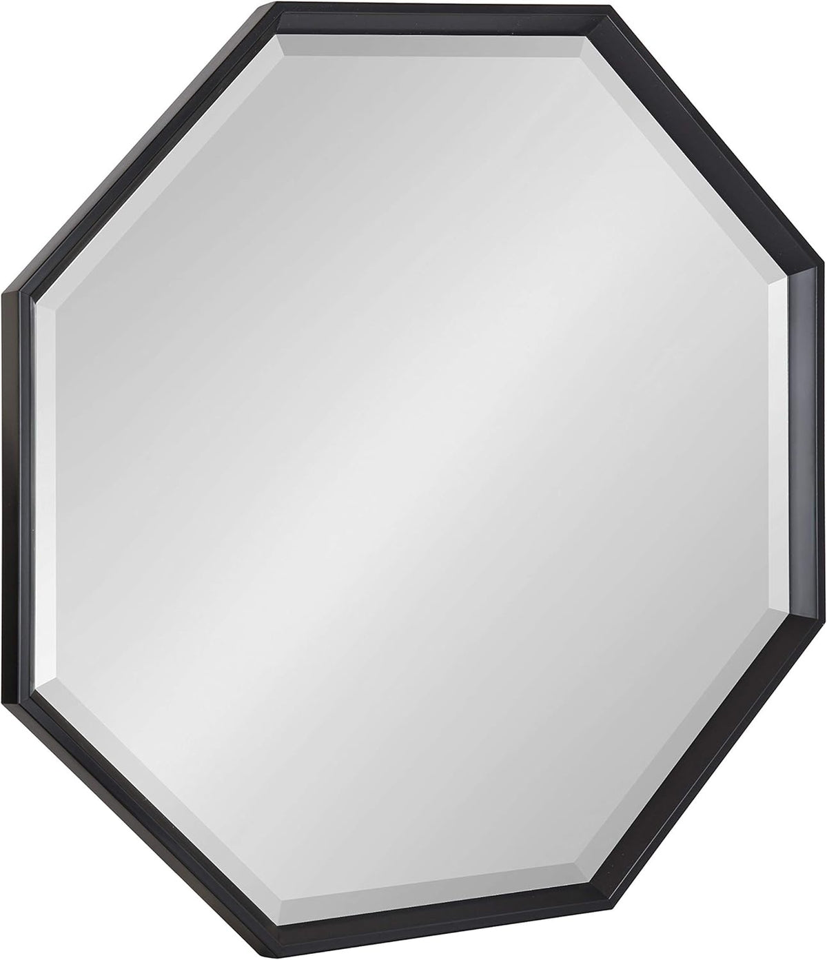 Large Octagon Frame Wall Mirror, 31.5 x 31.5, White L440807