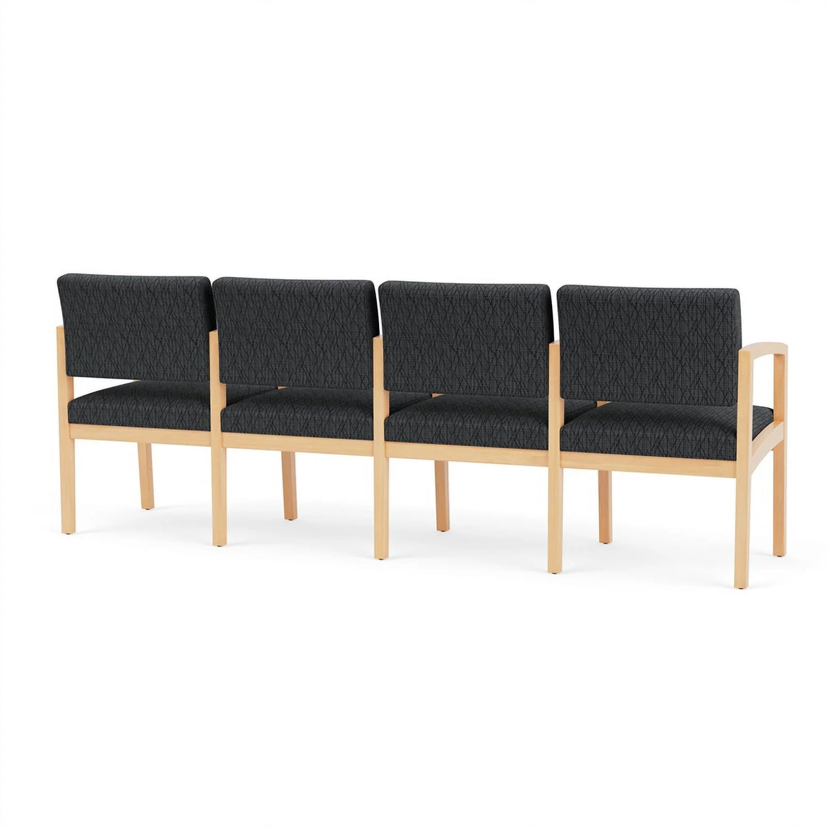 4-Seat Fabric Tandem Seating E29000