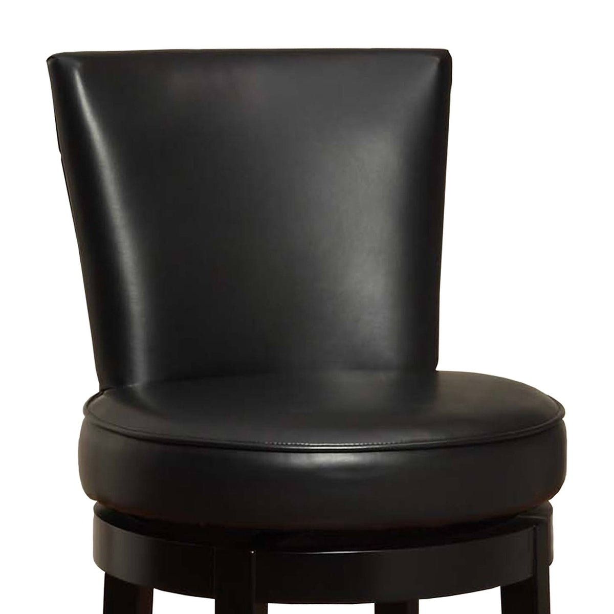 Red Bicast Leather Swivel Bar Stool J305