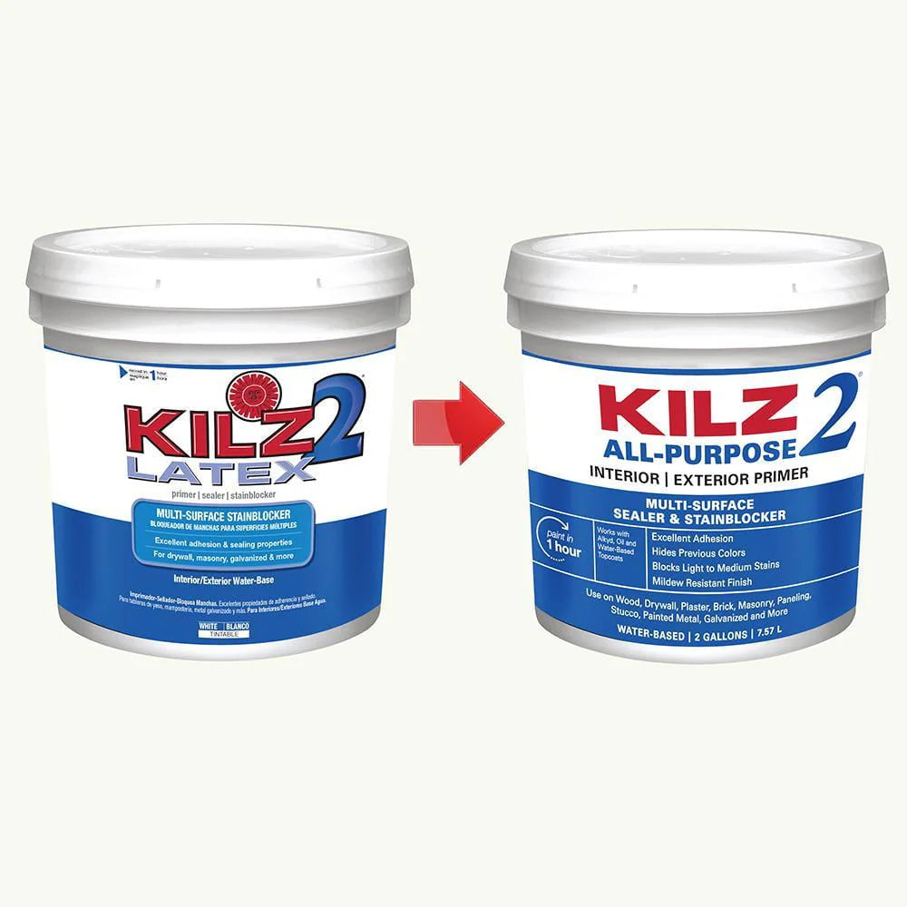 White 2 Gallon Latex Primer E28262
