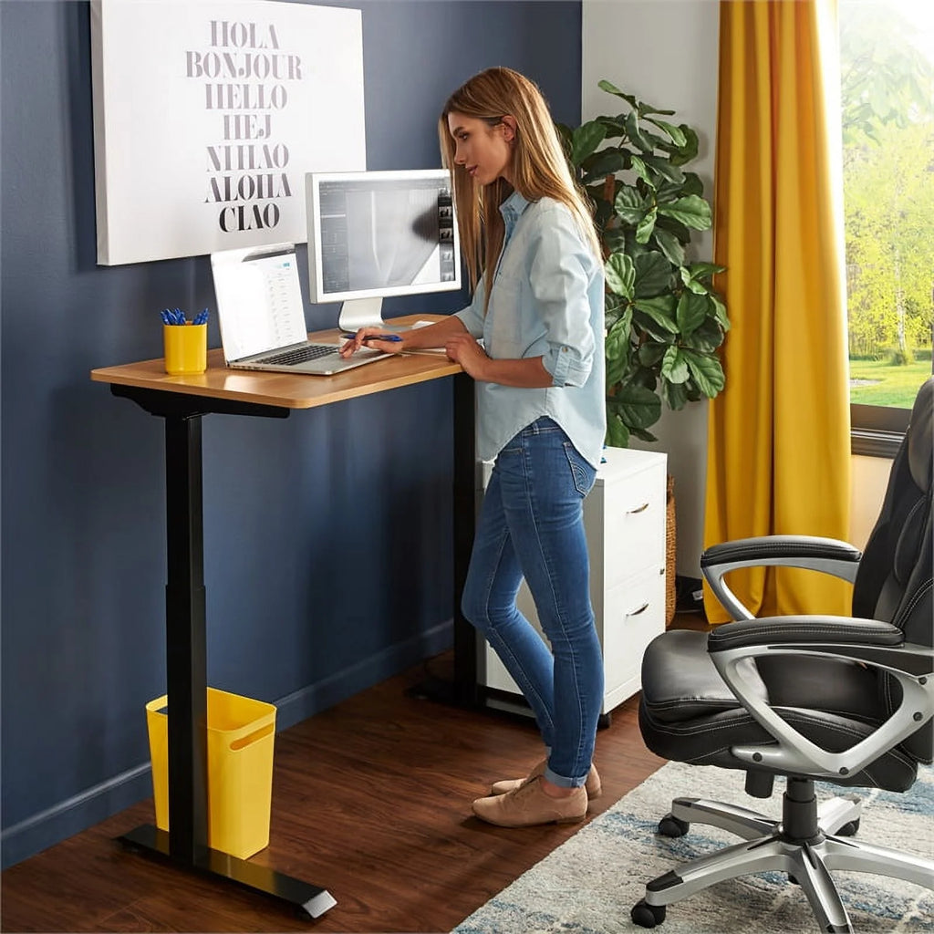 Standing Desk and Motion Office Chair C45419