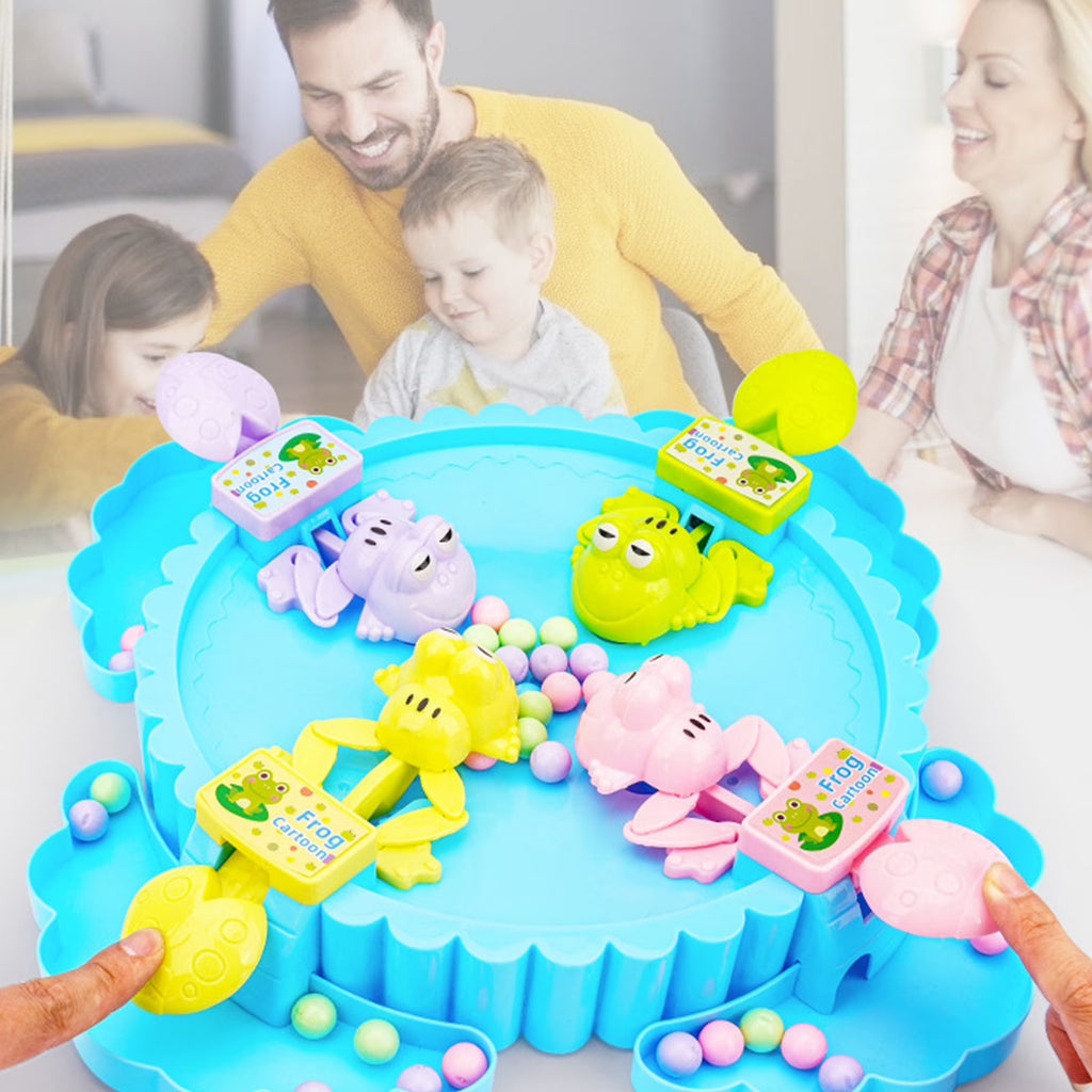 Hungry Frogs Eating Beans Children Board Strategy Games Toy E275554