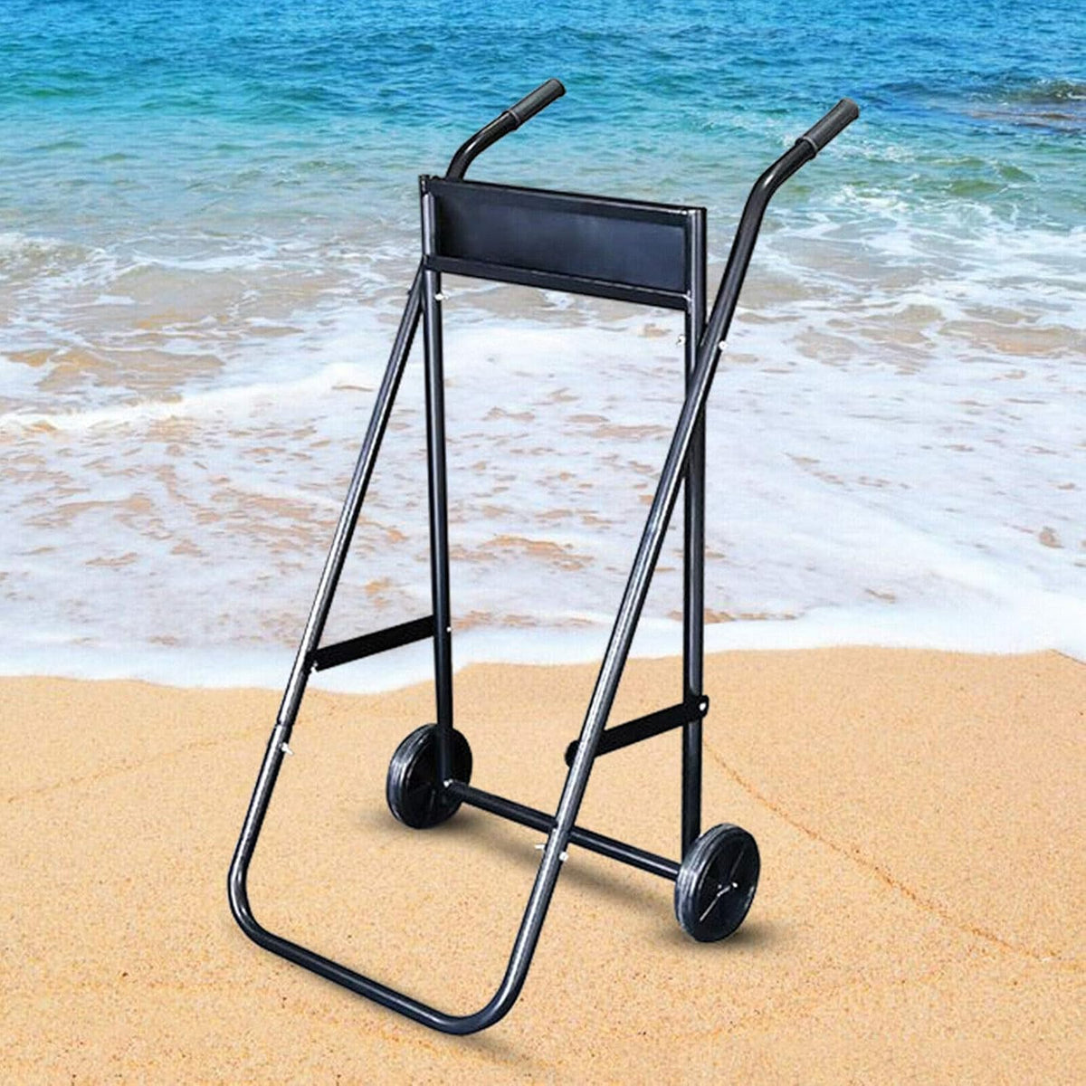 Foldable Outboard Motor Trolley Stand, Heavy-Duty, UP-to 70KG G387