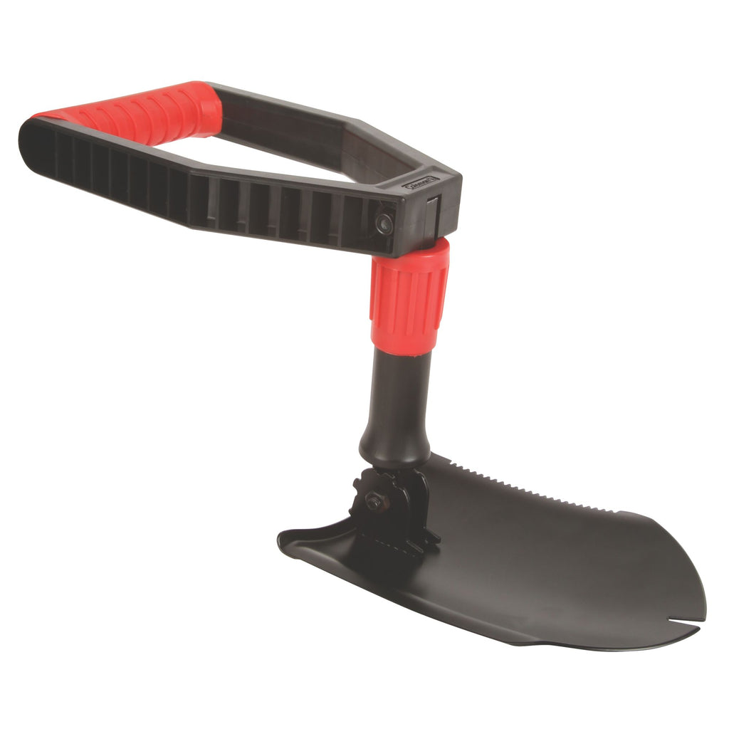 Black and Red Compact Folding Camp Shovel I147