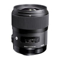 Black 35mm f/1.4 Lens for Leica L-Mount Cameras B1194