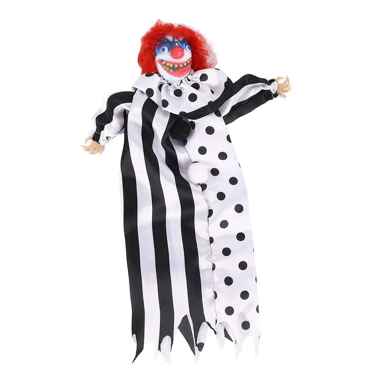 Hanging Clown Doll Decoration Black Approx. 25X15cm C6612