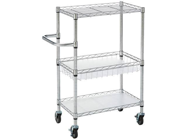 3-Tier Rolling Cart J328536