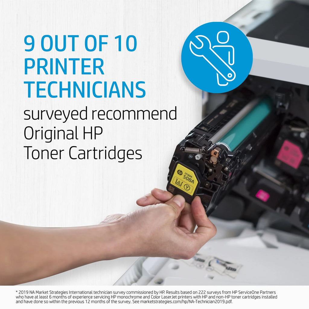 Yellow LaserJet Toner Cartridge F19335