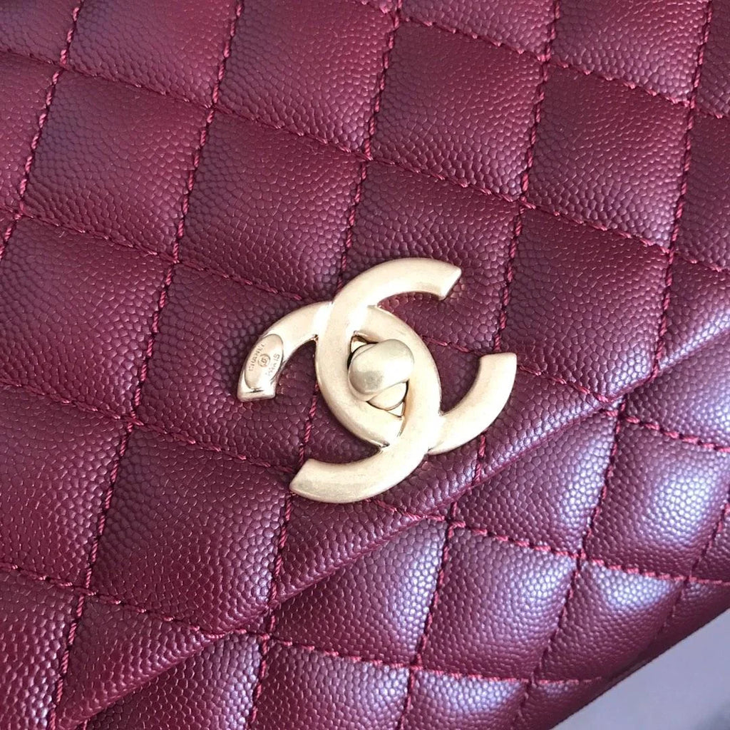Dark Red Handbag L469481