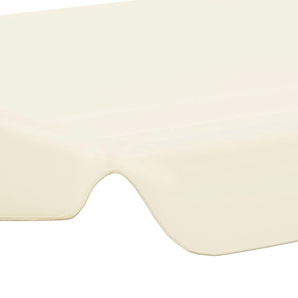 Cream Replacement Canopy for Garden Swing Y1750