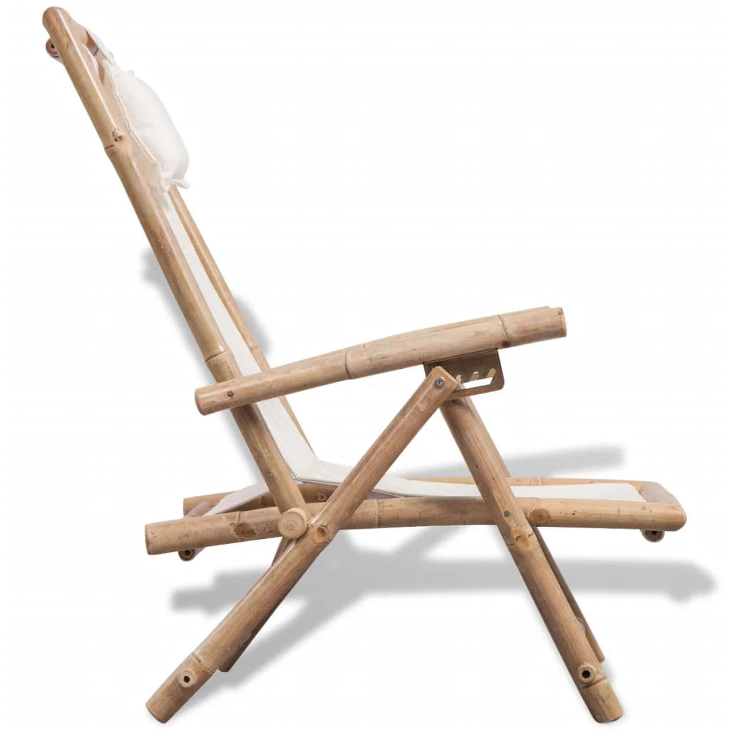 Foldable Recliner Chair with Armrest and Pillow G3610