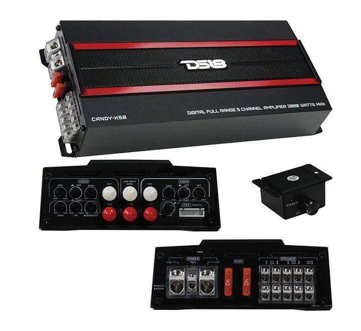 2000 Watts Max 5-Channel Amplifier V62943