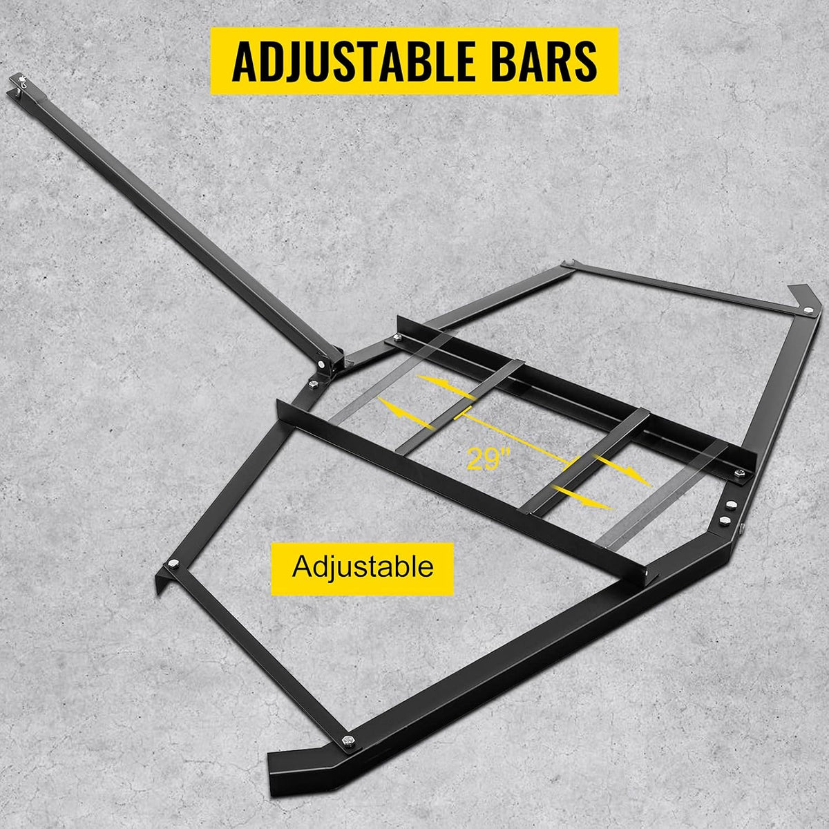 66" Width Tow Behind Steel Driveway Drag Harrow R56538