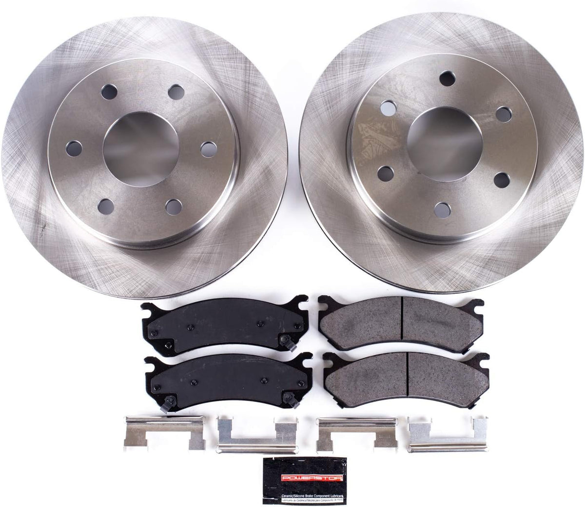 Front Brake Pad and Rotor Kit H610