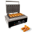 6 Pieces Nonstick Corn Dog Waffle Maker O6250